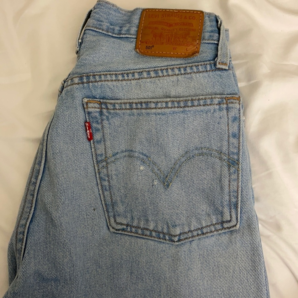 501 high rise Levi’s
